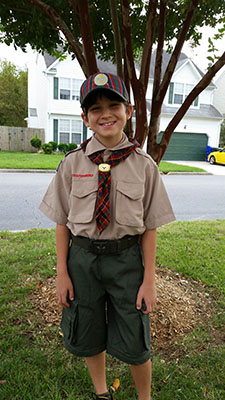ethan is a cubscout