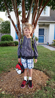 first day of school pic